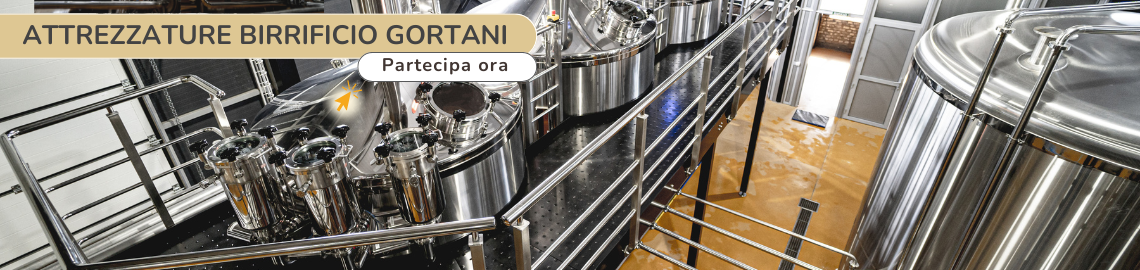 Attrezzature per Birrificio Gortani